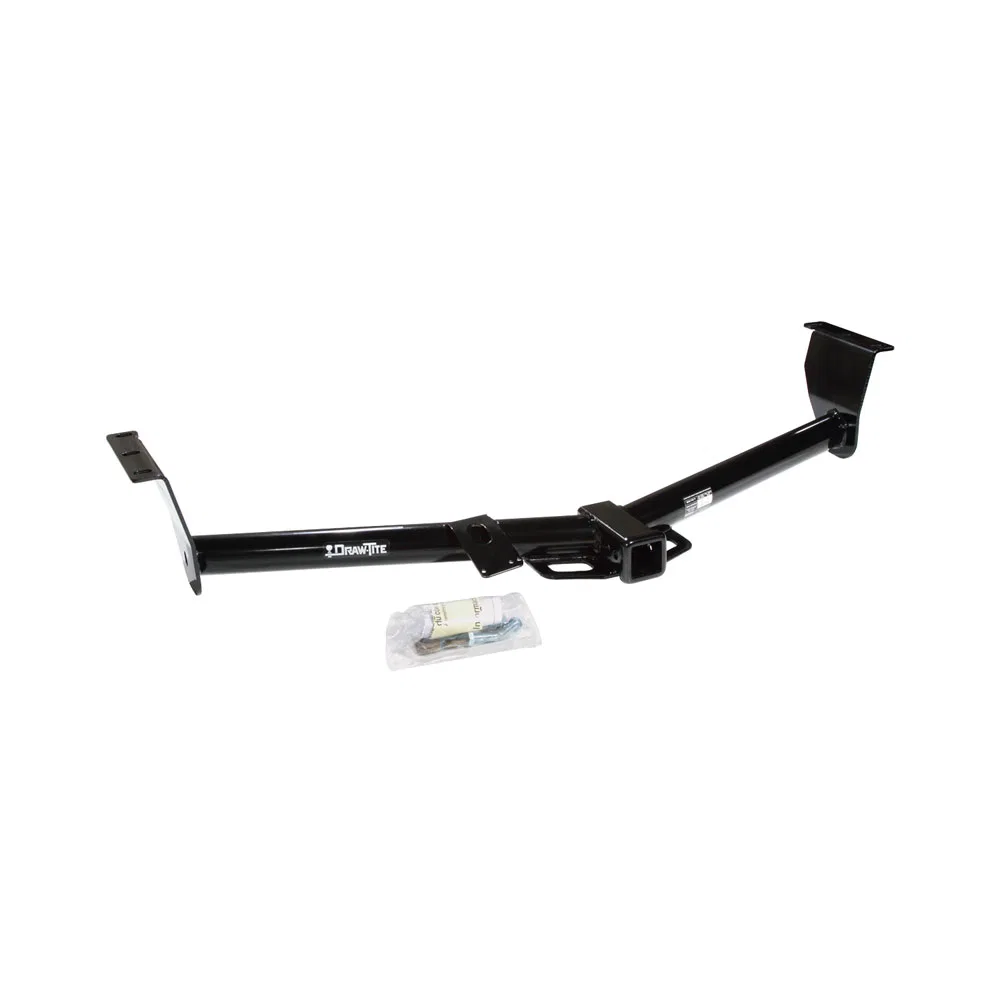75421 – DRAW TITE Trailer Hitch Rear, Class III Round Tube Welded 2 Inch Receiver 3500 Pound Weight Carrying Capacity...